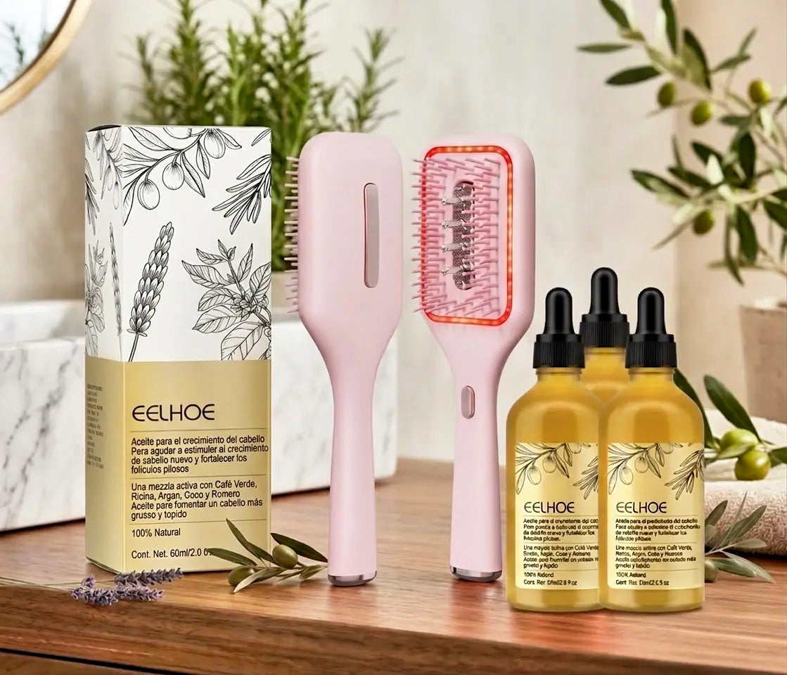 Veganic™ - Aceite Natural para el Crecimiento del Cabello
