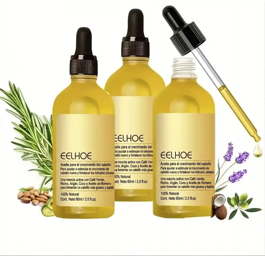 Veganic™ - Aceite Natural para el Crecimiento del Cabello